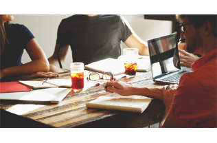 image of people at planning desk